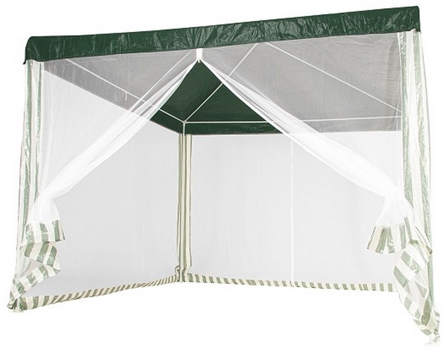 Садовый павильон шатер 3х3х2.5 м 4 стенки (зеленый) палатка тент Киев - изображение 2