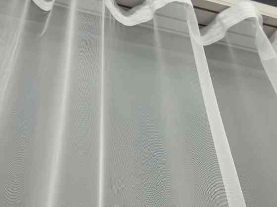 Тюль фатин з вишивкою колір молочний 1505т Київ