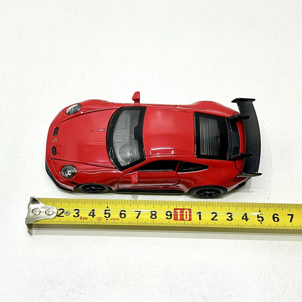 Машинка металева АвтоЕксперт Porsche 911 1:32 світло/звук 15см Червона (14772) Чернігів - фото 4