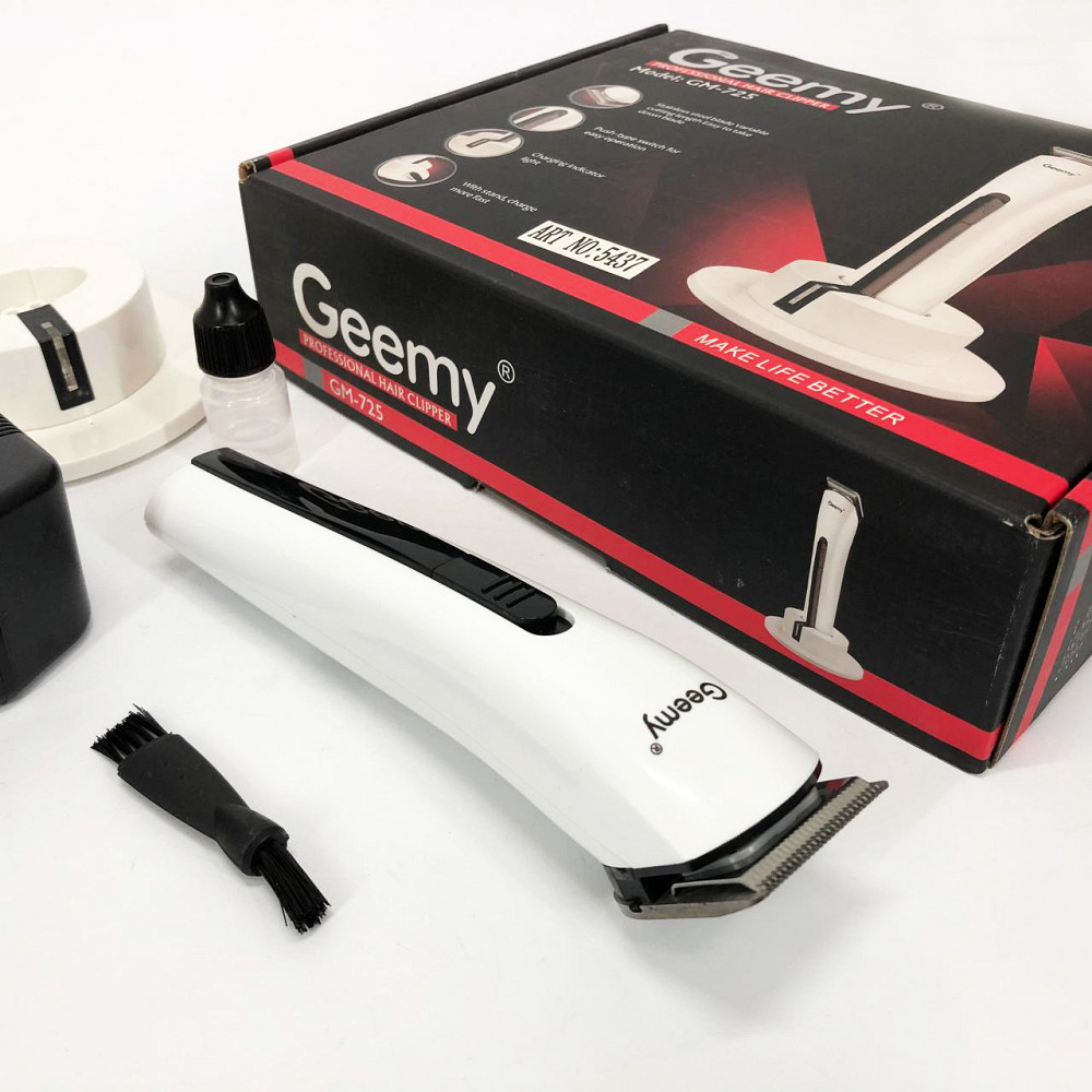 Многофункциональный триммер для стрижки волос и бороды GEMEI, Машинка для стрижки на аккумуляторе SH-83 Львов - изображение 5