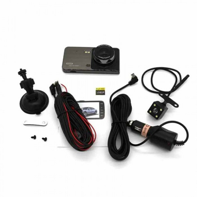 Автомобильный видеорегистратор DVR T-712TP (2 камеры) Full HD Винница - изображение 7