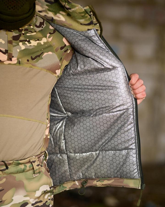 Зимовий тактичний костюм 7.62 мультикам ПП8221 Одеса - фото 6