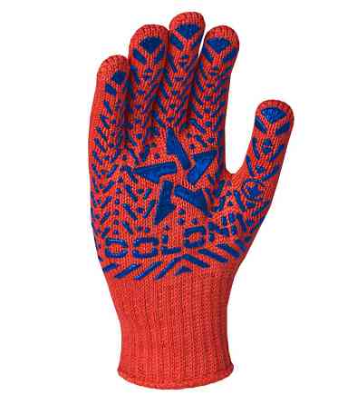 Перчатки защитные трикотажные с ПВХ рисунком Doloni Звезда 5640 р.12 Ровно