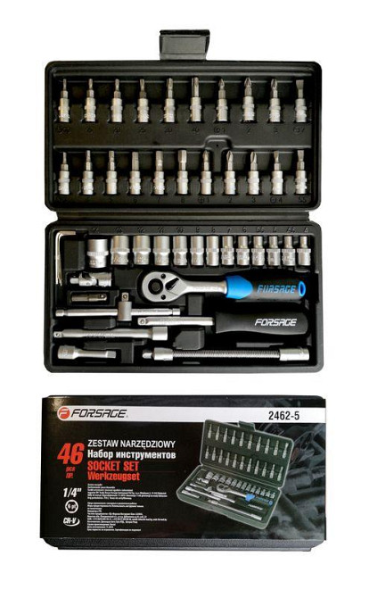 Набор инструмента 46 предметов 1/4