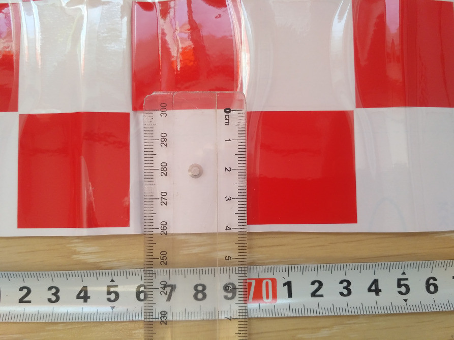 Наклейка на авто на капот Красная Киев - изображение 5