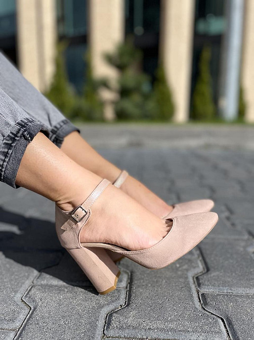 Nivelle Босоніжки жіночі NIVELLE 1910/9535-9544 пудра (літо, замша натуральна) (3720) Коломия - фото 4