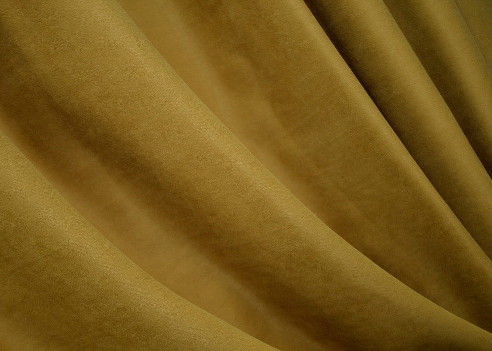 Шторная ткань нубук однотонный, Турция, цвет темно-золотистый 1521ш Киев - изображение 1