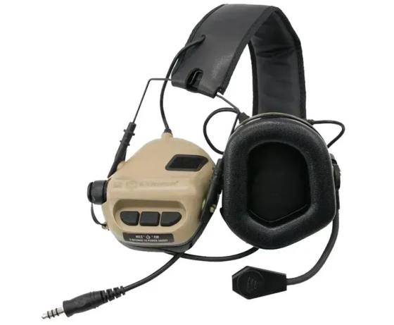Наушники активные Earmor M32 MARK4 Койот Киев