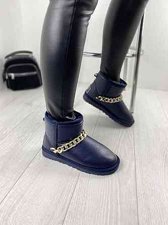 ADA Угги жіночі ADA 3-4 сині (зима, шкіра натуральна) (2547) 36р.40р.41р. 40 Коломыя