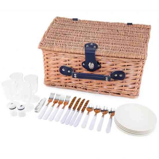 Набор для пикника в корзине на 4 персоны Хорошие Выходные Винница