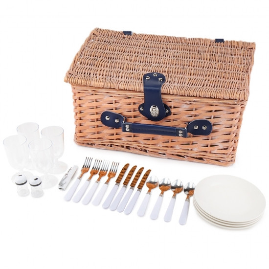 Набор для пикника в корзине на 4 персоны Хорошие Выходные Винница - изображение 4