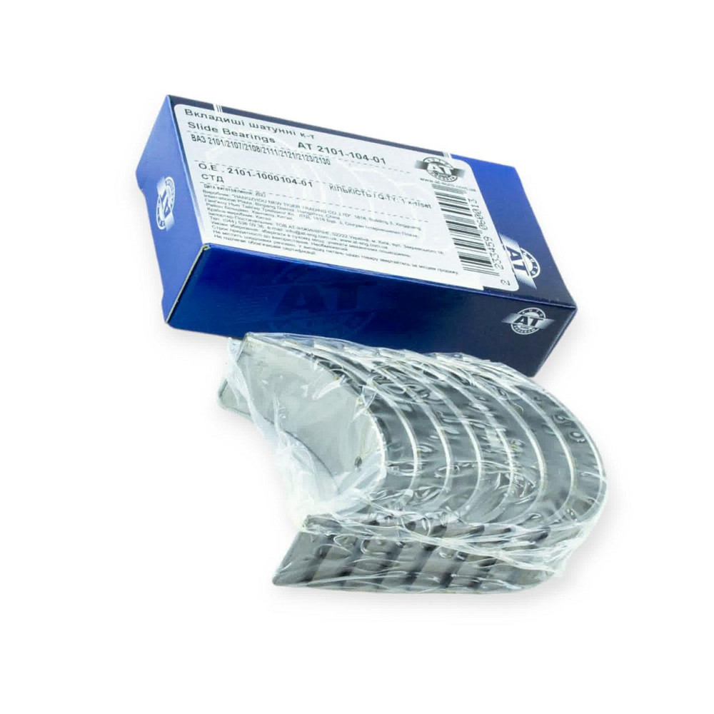 Вкладиші коленвала 2101-2107 стандарт, шатунні Мукачево - фото 1