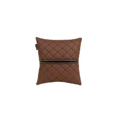 Подушка EVAtech ECO 30x30 см коричнева з коричневою ниткою (SPSCSZZ) Винница