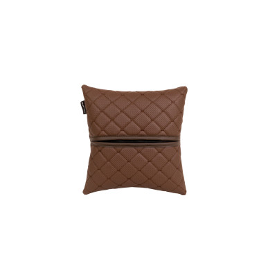 Подушка EVAtech ECO 30x30 см коричнева з коричневою ниткою (SPSCSZZ) Винница - изображение 2