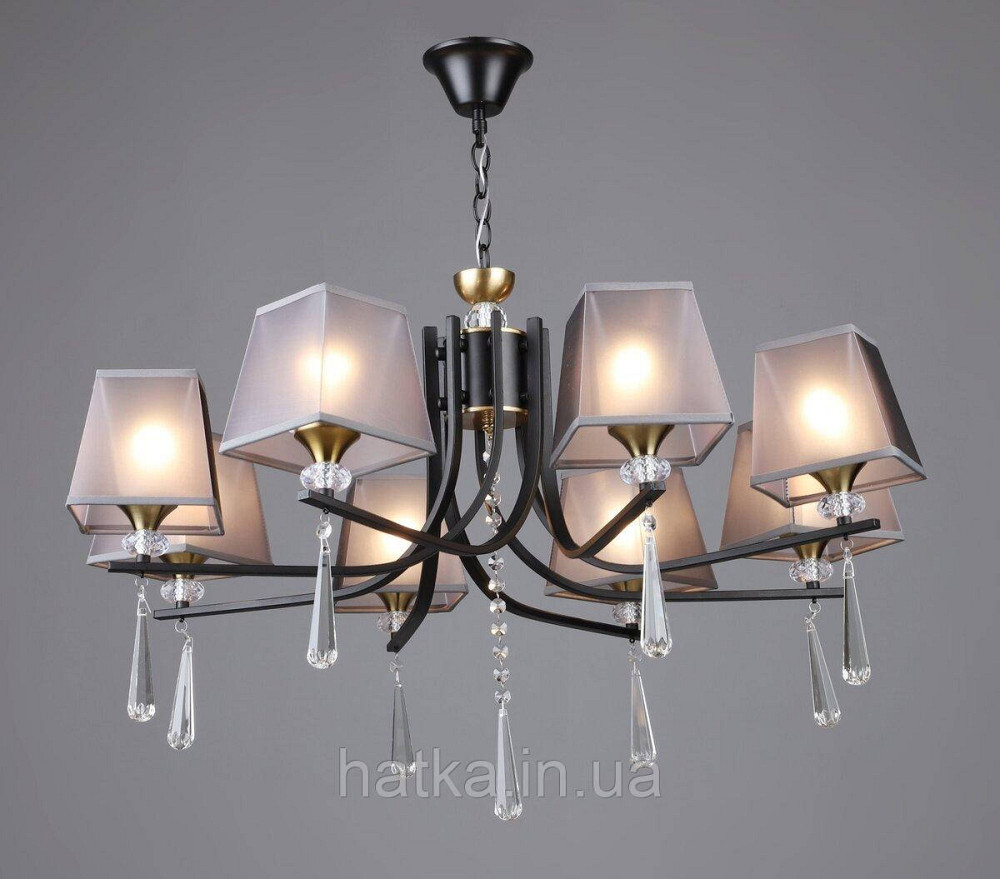Люстра классическая подвесная Sirius B NH6444/8 BK+COP Киев - изображение 1