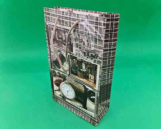 Паперовий пакет подарунковий Середній 17/26/8 (артSV-138) (12 шт.) Харків