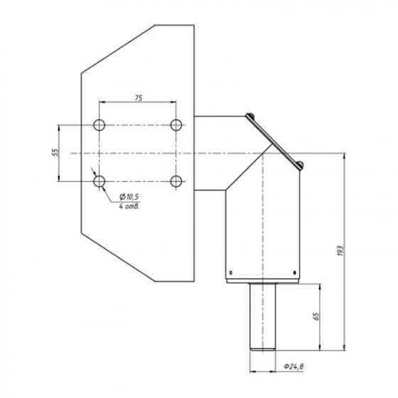 Конічний редуктор для мотоблока (ПМ3) Харків