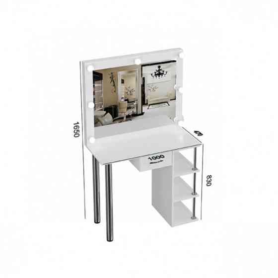 Дзеркало візажиста з полицями та ящиком Парадіс U18 Київ