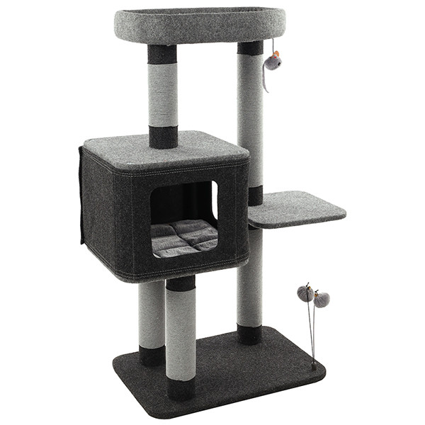 Flamingo Scratching Tree Fati ФЛАМІНГО ФАТІ кігтеточка ігровий комплекс для котів Київ - фото 1