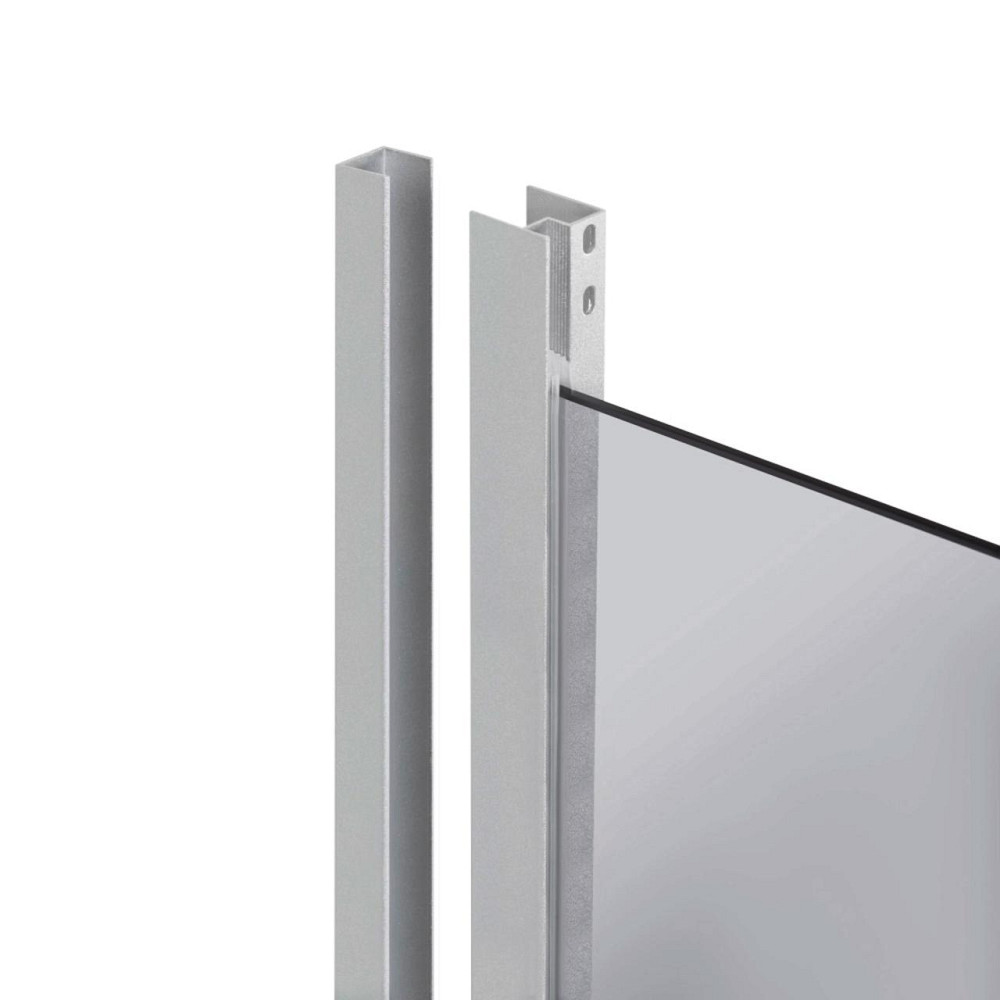 Душевая кабина Lidz Latwa SC90x90.SAT.LOW.DGR, стекло темное тонированное 4 мм без поддона Киев - изображение 3