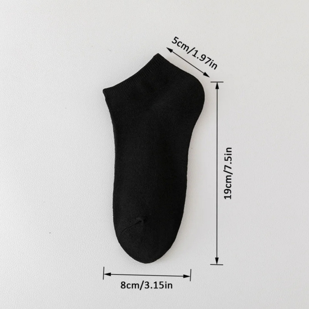 Шкарпетки короткі унісекс one size чорний Київ - фото 4