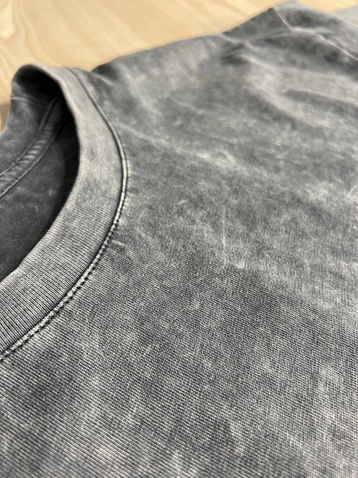 Футболка жіноча A-N 26662 тай-дай варена базова універсальна, сірий, one size Одеса - фото 4