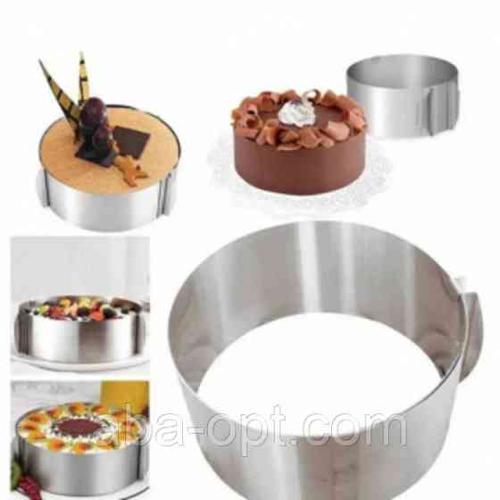 Форма раздвижная с разметкой Н 20 см Круг (шт).Aba-Opt Одесса