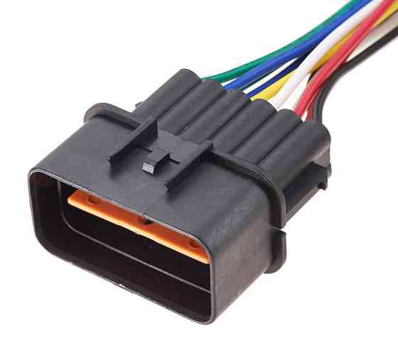 Разьем коннектор с проводом, 12-кон., Фара,  PB621-1202PK501-1202 KUM Корея универс., Hyundai, Kia Киев