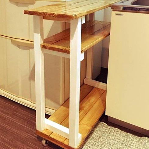 Выдвижной стеллаж 