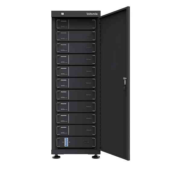 Система накопичення та зберігання енергії (ESS) високовольтна на основі літій-залізо-фосфатних акумуляторних батарей LiFePO4 512В Київ