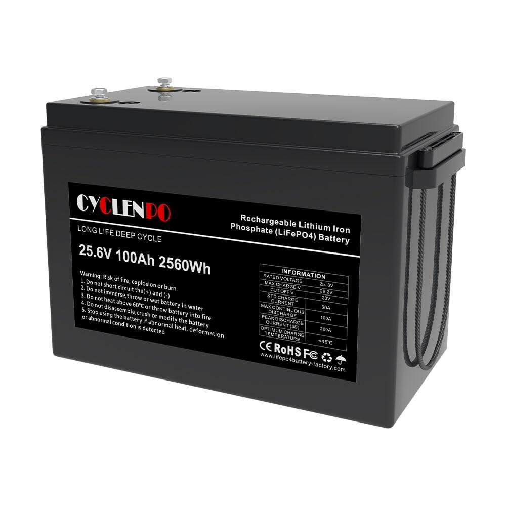 Акумуляторна батарея літій-залізо-фосфатна 25.6В 100Аг Cyclen 25.6V 100AH LiFePo4 (44-00080) Київ - фото 12