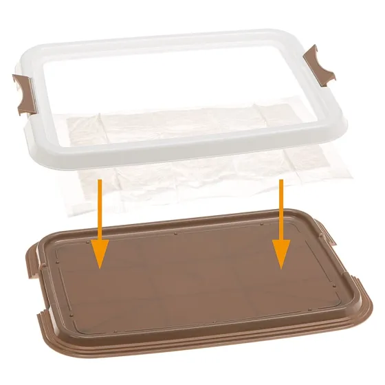 Лоток для гигиенических пеленок для собак Ferplast Hygienic Pad Tray (Ферпласт Гигиеник Пад Трей) Запорожье