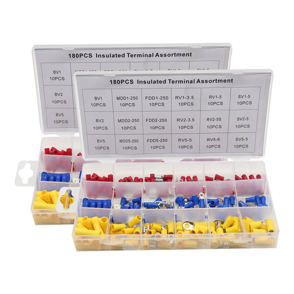 Набір клем із ізоляцією 180 шт. (18 видів клем) в одному наборі. Мукачево - фото 7