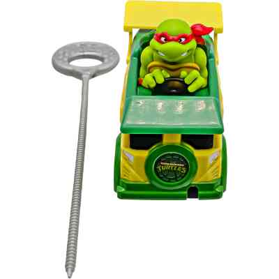 Игровой набор Funrise TMNT Черепашки-ниндзя классические Гонщик с лаунчером Рафаэль (71020) Винница