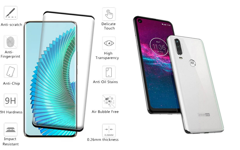 Захисне скло HyperGlass Pro для Motorola One Action XT2013-2 – максимальна чутливість та захист Київ - фото 2