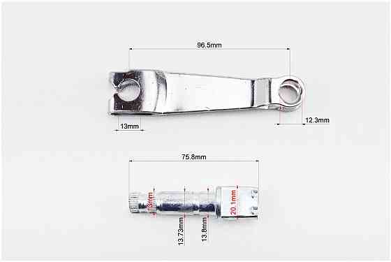 Кронштейн + вал гальмівний задній (прямий) Киев