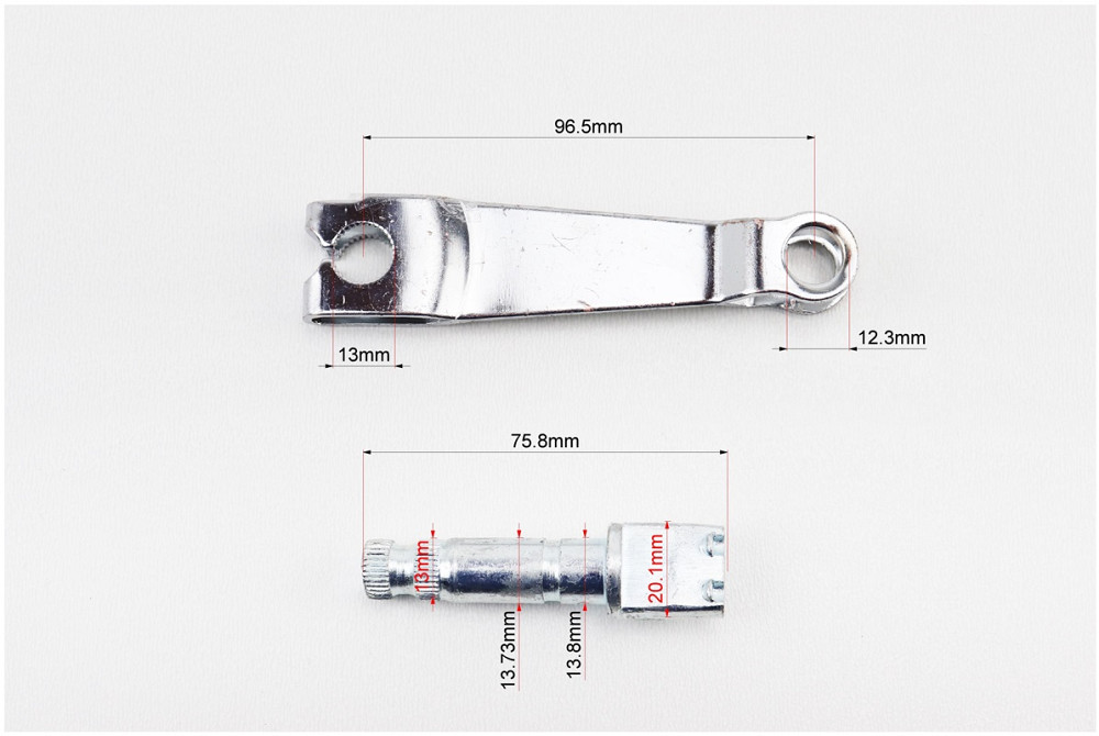 Кронштейн + вал гальмівний задній (прямий) Киев - изображение 2