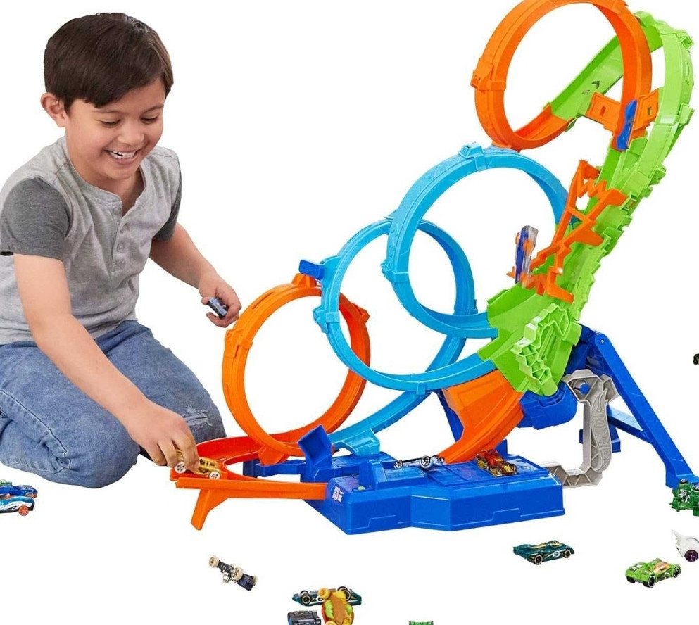 Трек Хот Вилс Невероятные Веражи и Петли Hot Wheels HXT06. Харьков - изображение 7