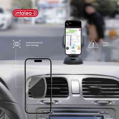 Універсальний автотримач Intaleo CM05GG 6xN52 Black (1283126576003) Вінниця