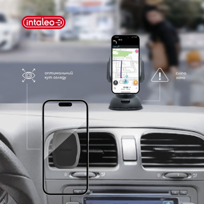 Універсальний автотримач Intaleo CM05GG 6xN52 Black (1283126576003) Вінниця - фото 5