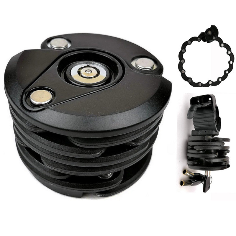 Замок для велосипеда сегментний складаний Feel Fit Бровари - фото 1