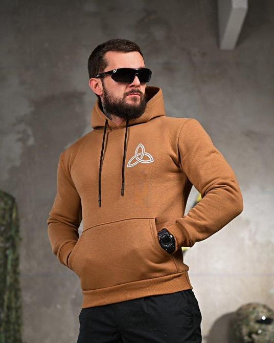 Милитари худи на флисе GENESIS Thor койот ПП8080 Одесса - изображение 3