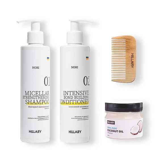 Набір для догляду за будь-яким типом волосся Nori Healthy Hair & Coconut Київ