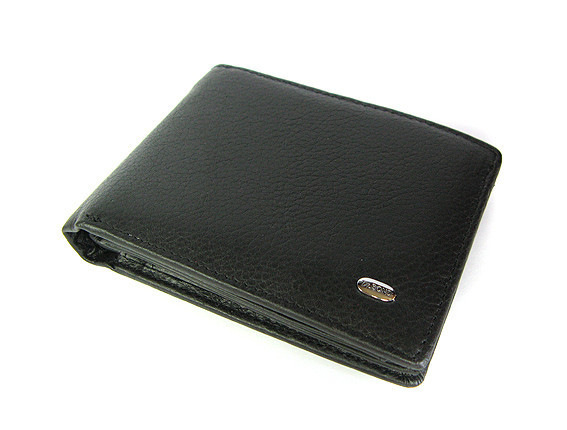 Гаманець чоловічий шкіряний чорний Dr. Bond Київ - фото 1