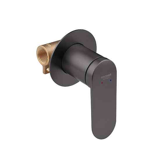 Смеситель скрытого монтажа для душа Kroner Element 211433-5301 графит Киев