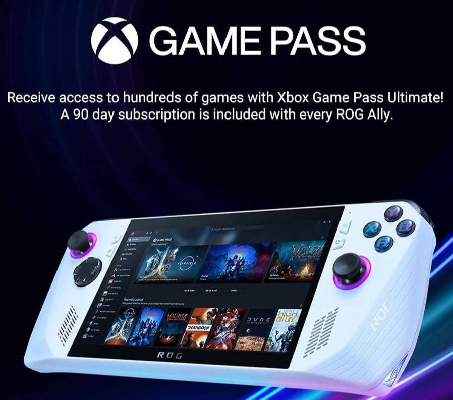 Портативні ігрові приставки ASUS ROG Ally 2023 512 GB Київ - фото 1