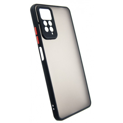 Чохол до мобільного телефона Dengos Matte Xiaomi Redmi Note 12 Pro 4g (black) (DG-TPU-MATT-122) Вінниця - фото 2