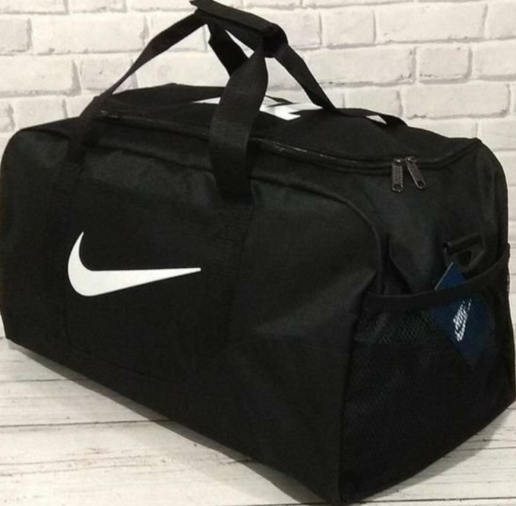 Сумка чемодан вализа спортивная черная мужская дорожная найк. Киев - изображение 8