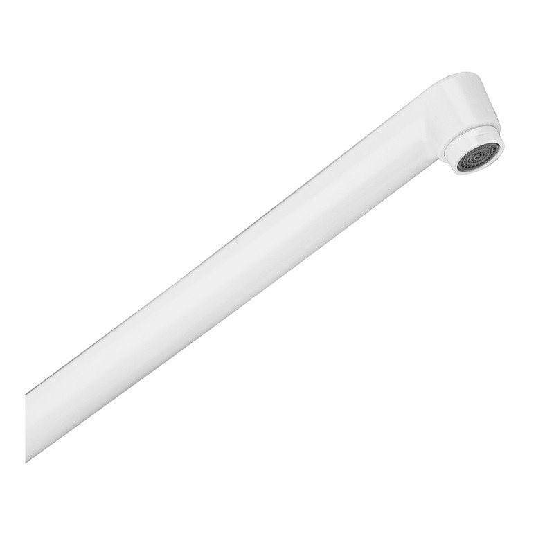 Смеситель для ванны PLAMIX OSCAR-006 EURO SET WHITE из термопластика (со шлангом, лейкой и кронштейном) (MX1895) Черновцы - изображение 5