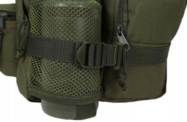 Универсальная Поясная Сумка 3 кармана с флягой 0.5 литров Mil-Tec от Sturm (13511001) Olive Нововолынск - изображение 8